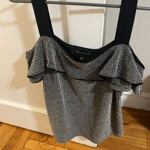 Banana Republic Monochrome Textured Knit Top